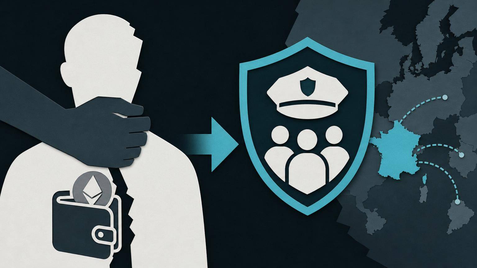France logs 77 crypto-linked kidnapping and extortion cases