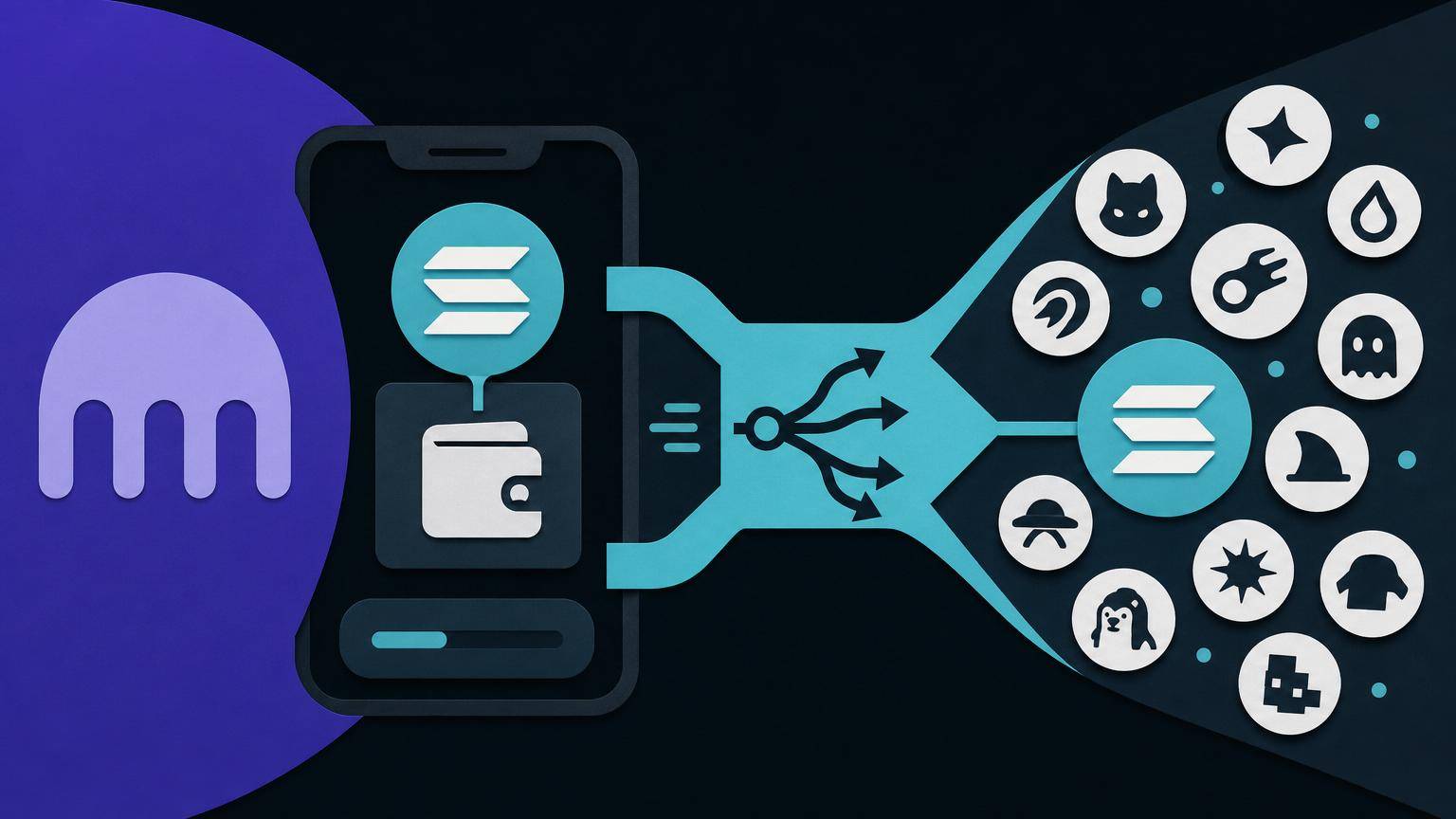 Kraken opens app access to 2,500 Solana DEX tokens