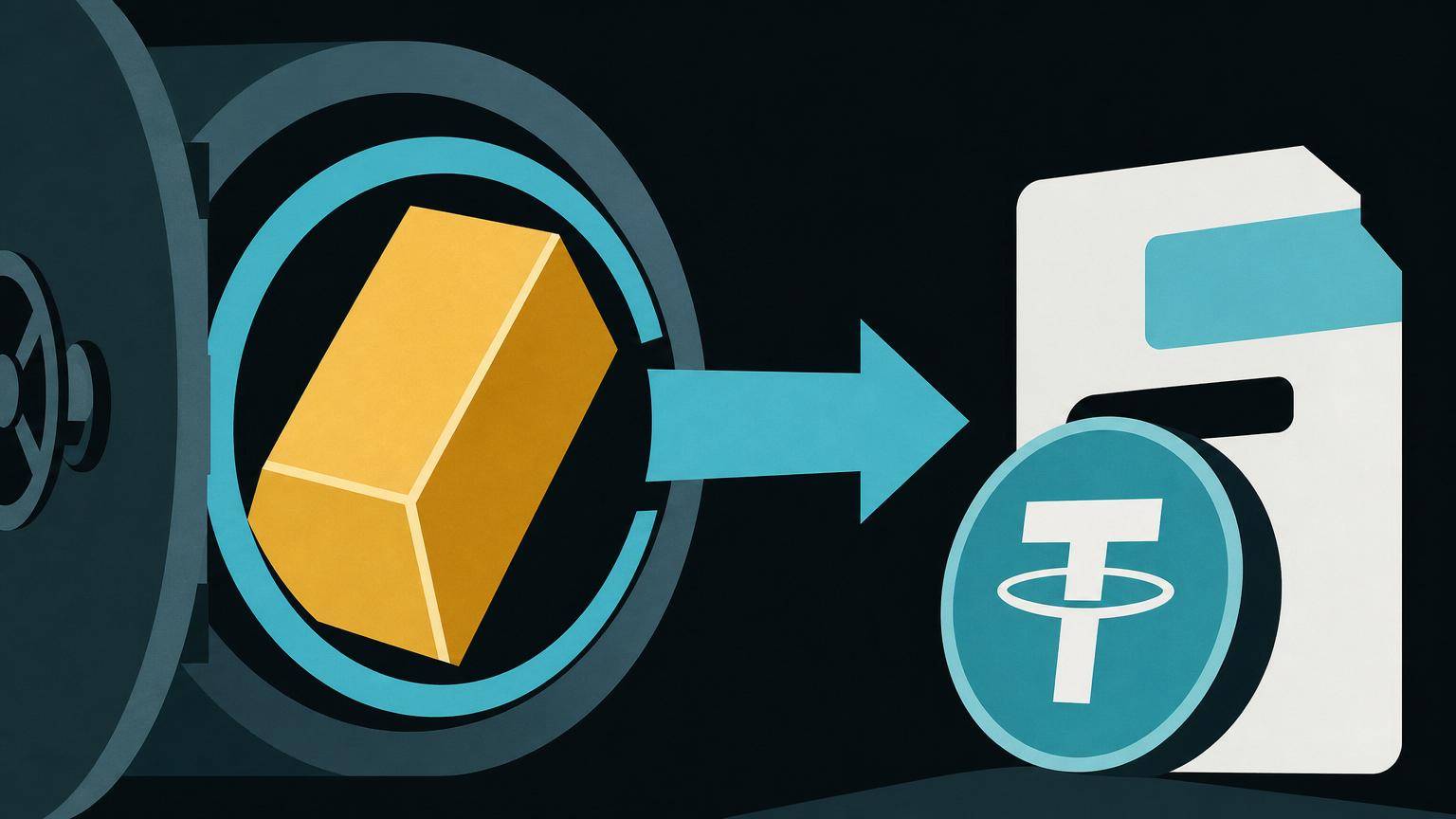 Tether moves gold reserves toward crypto lending with XAUT